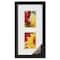 8 Pack: 2 Opening Black 5" x 7" Frame with Double Mat, Gallery by Studio Décor®